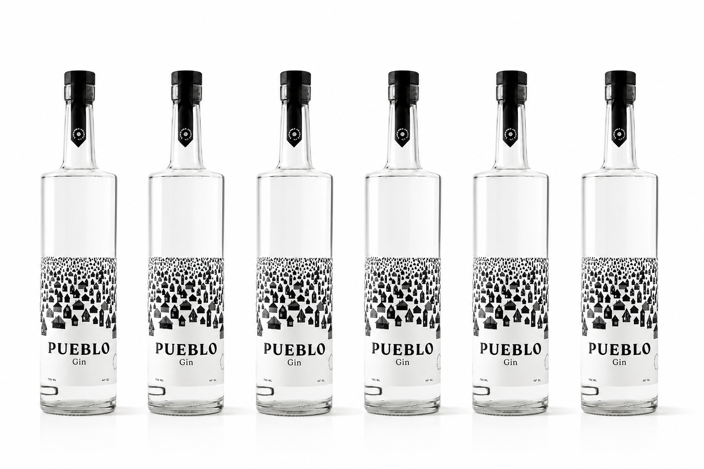 GIN PUEBLO - CAJA 6 x 750 ml
